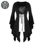 Chemise Pirate Volants Femme Victorienne