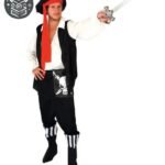 Déguisement Pirate Adulte Barbe Noire Complet