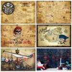 Tapisserie Pirate Carte Explorateur