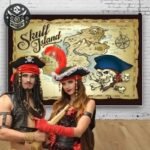 Tapisserie Pirate Carte Explorateur