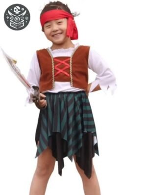 Déguisement Pirate Fille 6 Ans Ajusté
