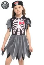 Déguisement de pirate fille pour Halloween - M - Déguisement Pirate Fille