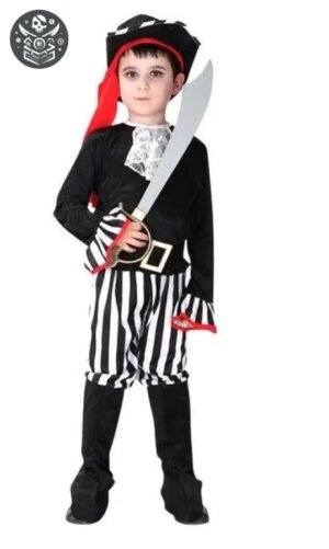 Déguisement Pirate Garçon Halloween Ajusté — Trésor Pirate