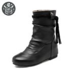 Déguisement Pirate Bottes Cuir PU Adolescente