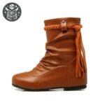 Déguisement Pirate Bottes Cuir PU Adolescente