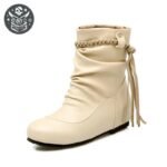 Déguisement Pirate Bottes Cuir PU Adolescente