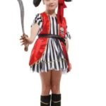 Déguisement Pirate Fille 5 Ans Polyester