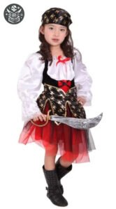 Déguisement Pirate Fille aux Pirates - M - Déguisement Pirate Fille