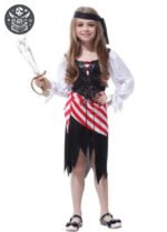 Déguisement Pirate Fille: Modèle Original et Confortable - M - Déguisement Pirate Fille