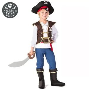 Déguisement Pirate Garçon Couleurs Vives