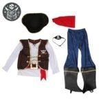 Déguisement Pirate Garçon Couleurs Vives