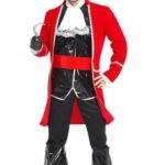 Déguisement Pirate Homme Polyester Crochet