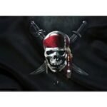Drapeau Pirate Jack Sparrow Caraïbes