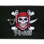 Drapeau Pirate Cabane Bandana Rouge