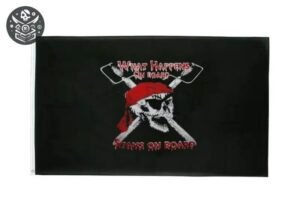 Drapeau Pirate Pavillon Corsaire Emblème — Trésor Pirate