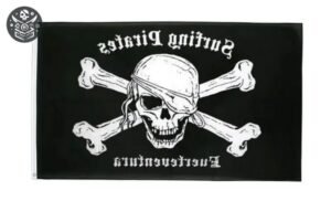 Drapeau Pirate Crâne Garçon Enfant — Trésor Pirate