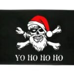 Drapeau Pirate Noël Père Noël Festif