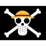 Drapeau Pirate One Piece Luffy Manga