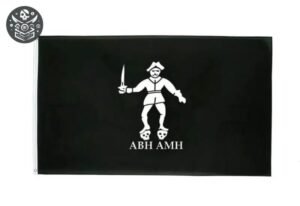 Drapeau Pirate Bartholomew Roberts Historique — Trésor Pirate