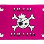 Drapeau Pirate Princesse Rose Borgne