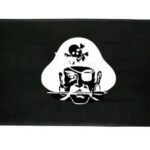 Drapeau Pirate Tête Mort Tricorne Fureur