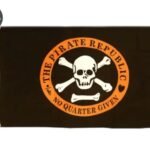 Drapeau Pirate Tissu Aventurier Tempête