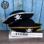 Chapeau Pirate Feutre Capitaine Enfant — Trésor Pirate (vue 3)