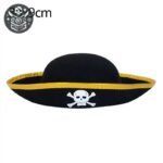 Chapeau Pirate Feutre Capitaine Enfant — Trésor Pirate (vue 4)