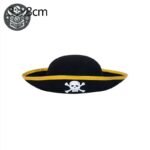 Chapeau Pirate Feutre Capitaine Enfant — Trésor Pirate (vue 8)