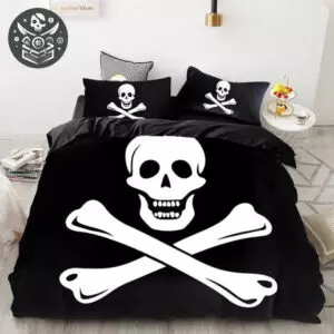 Housse de couette pirate 140x200 confortable et durable 2 Housse de couette pirate 140x200 confortable et durable - 140x200 cm - Housse de Couette Pirate
