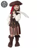 Maillot de bain pirate fille Disney - M - Déguisement Pirate Fille