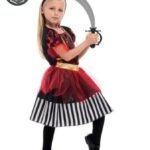 Déguisement Pirate Fille Robe Sabre