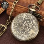 Montre Pirate Acier Bois Île Tortue — Trésor Pirate (vue 7)