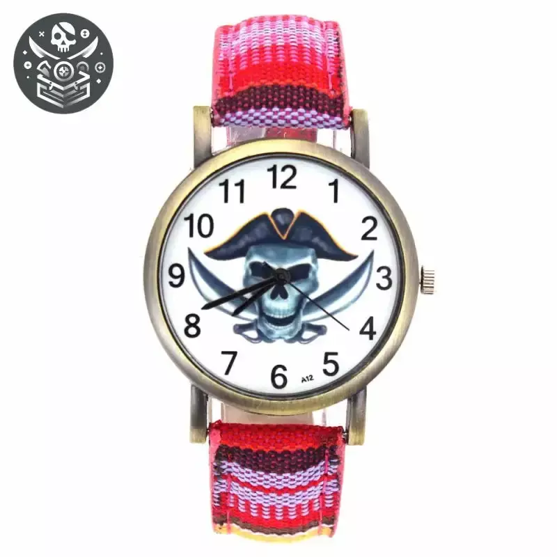 Montre enfant pirate en verre résistant - 21