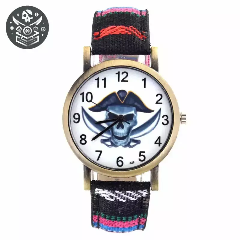 Montre enfant pirate en verre résistant - 23