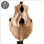 Robe Pirate Femme Asymétrique Polyester — Trésor Pirate (vue 6)