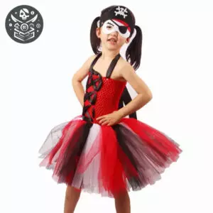 Robe en Polyester Style Caraïbes pour Enfants