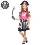 Robe Pirate Polyester Enfant Aventurière — Trésor Pirate (vue 19)