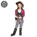 Robe Pirate Polyester Enfant Aventurière — Trésor Pirate (vue 16)
