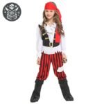 Robe Pirate Polyester Enfant Aventurière — Trésor Pirate (vue 15)