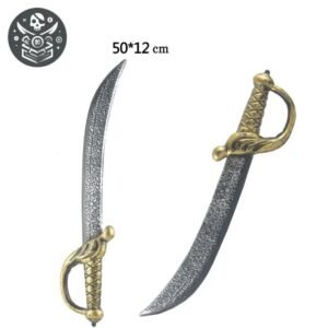 Épée Pirate Jouet Plastique Tête Mort — Trésor Pirate