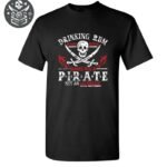 T-shirt Pirate Rhum Alcool Corsaire