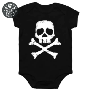 T-shirt Pirate Bébé Cran d&rsquo;Abordage Polycoton — Trésor Pirate
