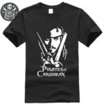 T-shirt Pirate Capitaine Jack Sparrow 3D