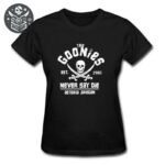 T-shirt Pirate Femme Noir 3D HD