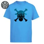 T-shirt Pirate Bleu Ciel de Qualité - S - T-Shirt Pirate