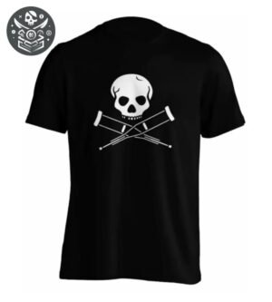 T-shirt Pirate Crâne Polycoton 3D HD — Trésor Pirate