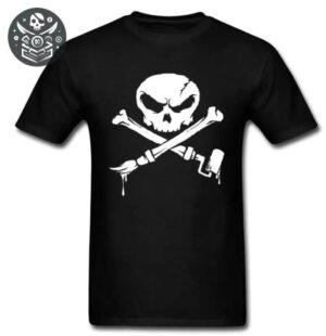T-shirt Pirate Peintre Impression 3D — Trésor Pirate