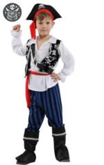 T-shirt pirate pour enfant de 5 ans - M - Déguisement Pirate Garçon