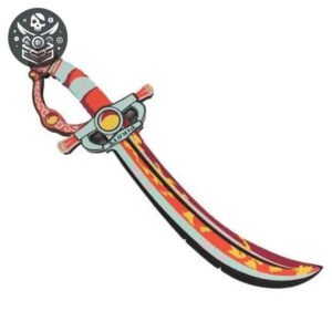 Tapis de jeu en carton pour enfants de 3 ans et plus - Livraison gratuite 1 Sabre pirate coloré et décoratif pour enfants, image produit du tapis de jeu en carton